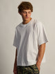 T-SHIRT POIDS LOURD COURT KOLBY - BLANC