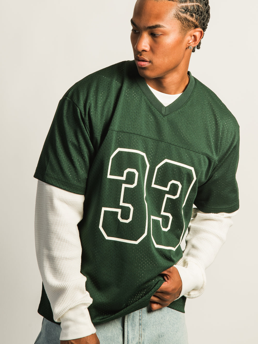 T-SHIRT KOLBY FOOTBALL - VARSITY GREEN