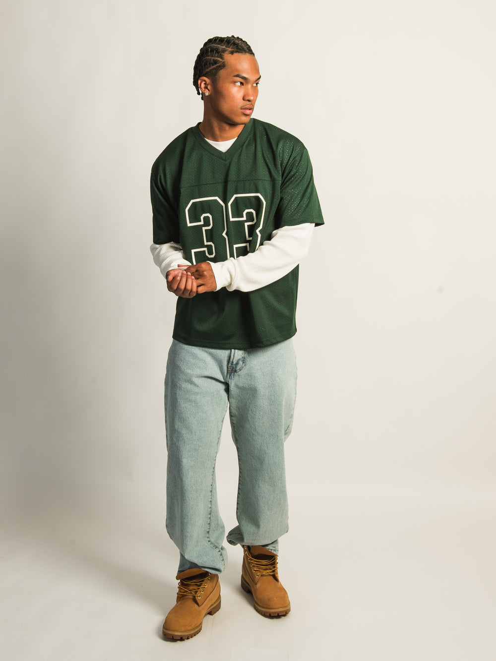 T-SHIRT KOLBY FOOTBALL - VARSITY GREEN