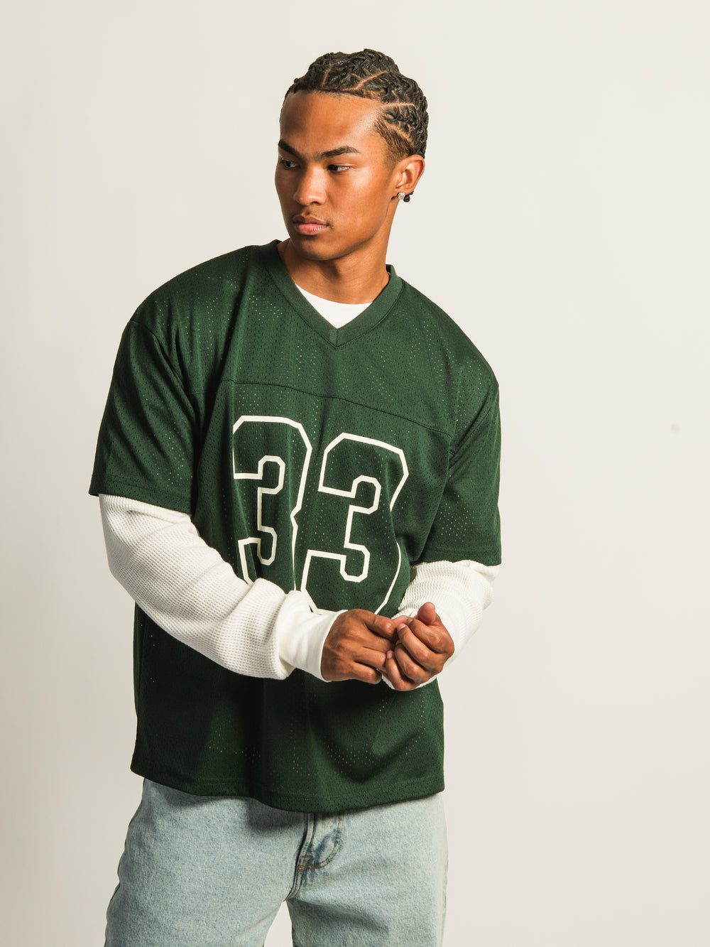 T-SHIRT KOLBY FOOTBALL - VARSITY GREEN