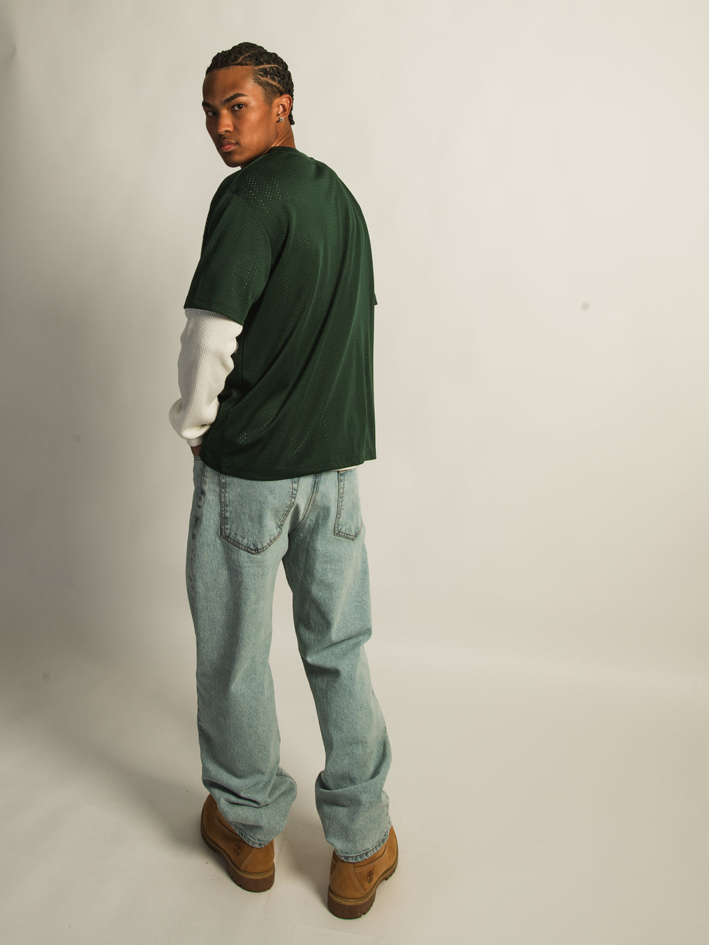 T-SHIRT KOLBY FOOTBALL - VARSITY GREEN