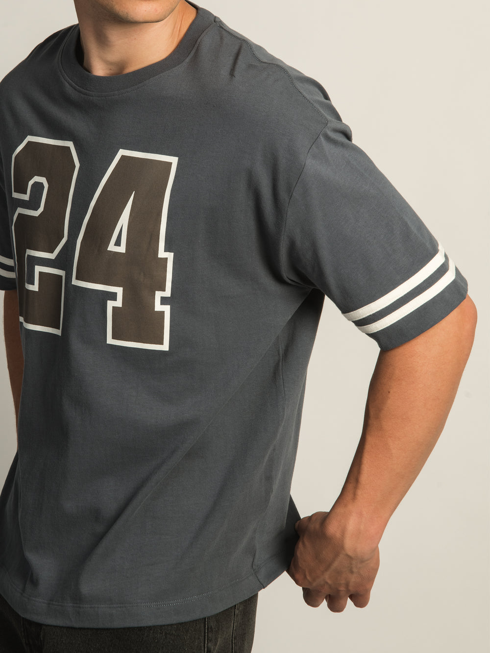 KOLBY FOOTBALL TEE - BLUE