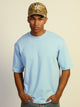 T-SHIRT BOXY KOLBY – BLEU CLAIR