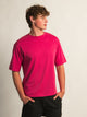KOLBY KOLBY KEEP COOL BOXY FIT TEE- BERRY - Boathouse