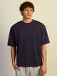 KOLBY KOLBY BOXY FIT TEE - CHARCOAL NAVY - Boathouse