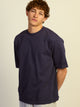 KOLBY KOLBY BOXY FIT TEE - CHARCOAL NAVY - Boathouse