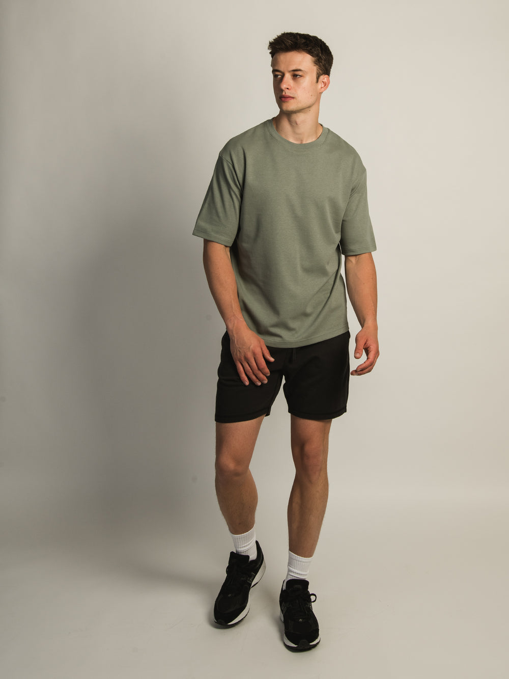 KOLBY KEEP COOL BOXY FIT TEE - GREEN