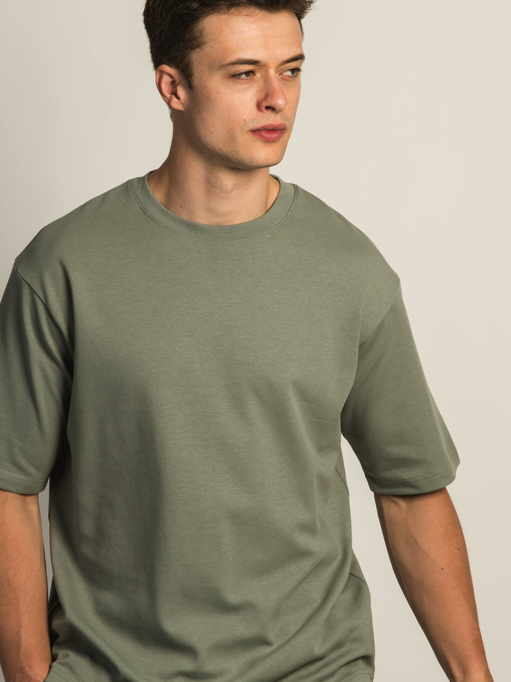 KOLBY KEEP COOL BOXY FIT TEE - GREEN