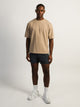 KOLBY KOLBY KEEP COOL BOXY FIT TEE - HEATHER BROWN - Boathouse
