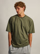 KOLBY KOLBY BOXY FIT TEE - HEATHER OLIVE - Boathouse