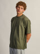 KOLBY KOLBY BOXY FIT TEE - HEATHER OLIVE - Boathouse