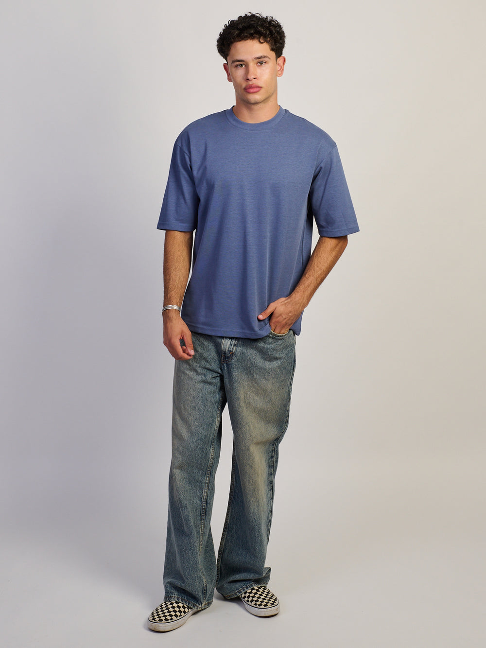 KOLBY KEEP COOL BOXY FIT TEE - PERI
