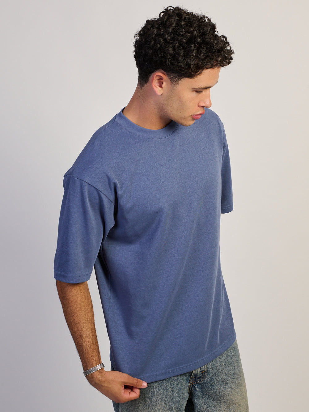 KOLBY KOLBY KEEP COOL BOXY FIT TEE - PERI - Boathouse