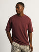 T-SHIRT COUPE BOXY KOLBY KEEP COOL- PRUNE