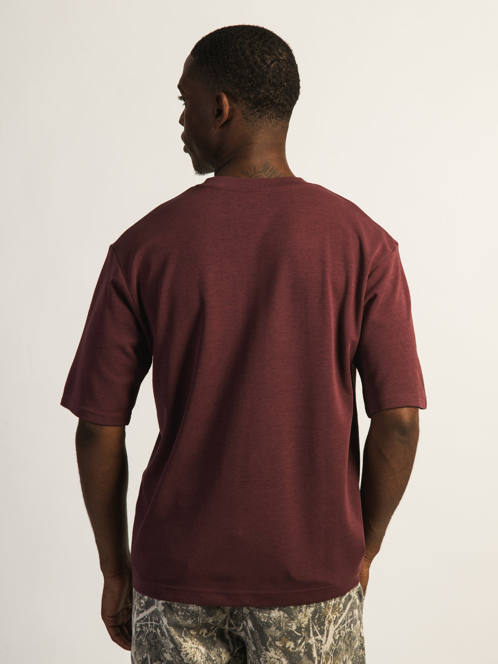 KOLBY KEEP COOL BOXY FIT TEE - PLUM