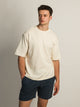 KOLBY KOLBY KEEP COOL BOXY FIT TEE- CREAM - Boathouse