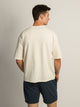 KOLBY KEEP COOL BOXY FIT TEE- CREAM