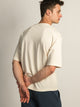 KOLBY KEEP COOL BOXY FIT TEE- CREAM