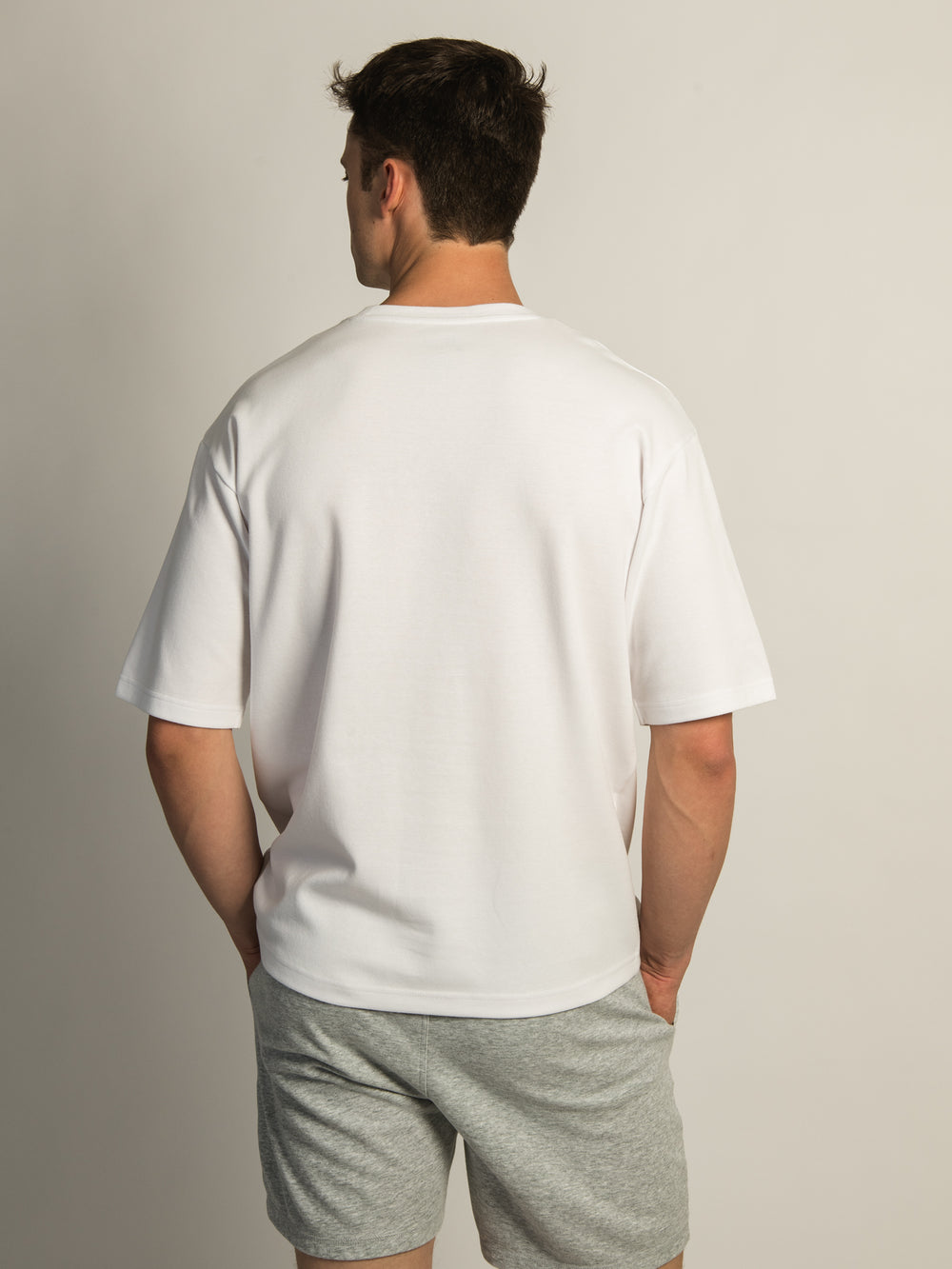 KOLBY KEEP COOL BOXY FIT TEE- WHITE