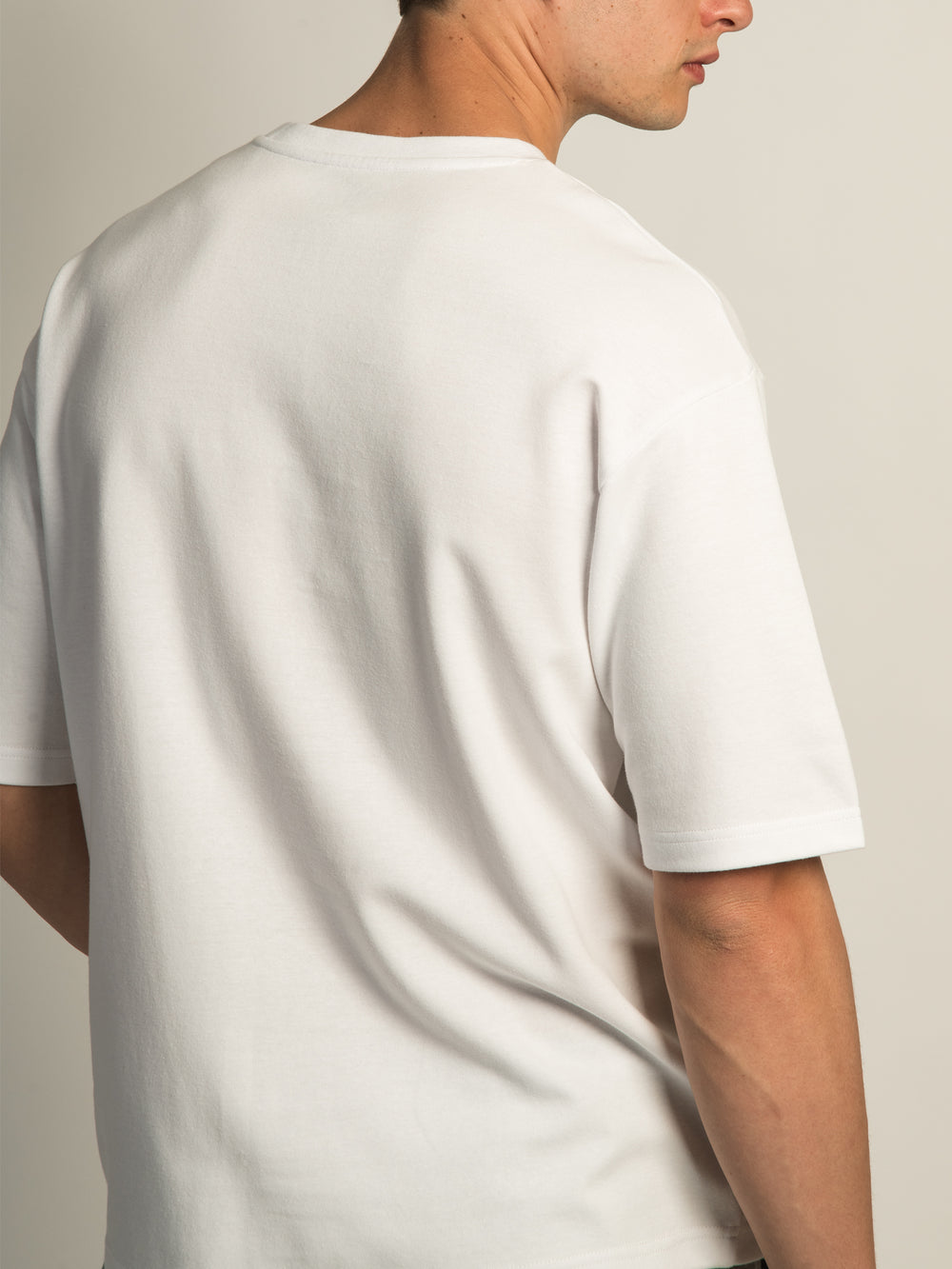 KOLBY KEEP COOL BOXY FIT TEE- WHITE