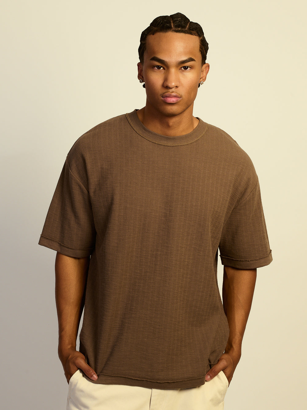 T-SHIRT AMPLE KOLBY TEXT – IRON