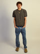KOLBY KOLBY RELAXED FIT KNIT TEE - CHARCOAL NAVY - Boathouse