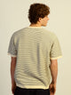 T-SHIRT AMPLE KOLBY KNIT – NATUREL
