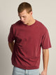 KOLBY KOLBY LOOSE FIT FOOTBALL TEE - BURGUNDY - Boathouse
