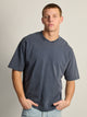KOLBY KOLBY LOOSE FIT FOOTBALL TEE - CHARCOAL NAVY - Boathouse