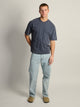 KOLBY KOLBY LOOSE FIT FOOTBALL TEE - CHARCOAL NAVY - Boathouse