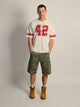 KOLBY KOLBY LOOSE FIT FOOTBALL TEE - WHITE - Boathouse