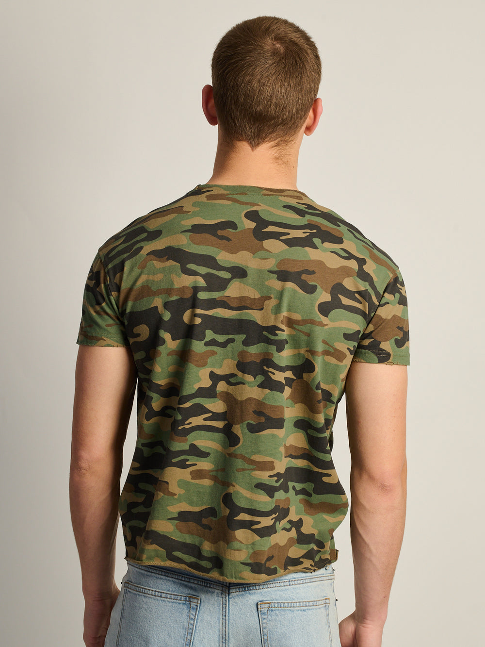 KOLBY SHORT CUT MUSCLE TEE - CAMOUFLAGE