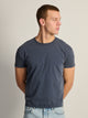 KOLBY KOLBY SHORT CUT MUSCLE TEE - NAVY - Boathouse