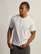 KOLBY KOLBY SLIM FIT RIBBED T-SHIRT - WHITE - Boathouse