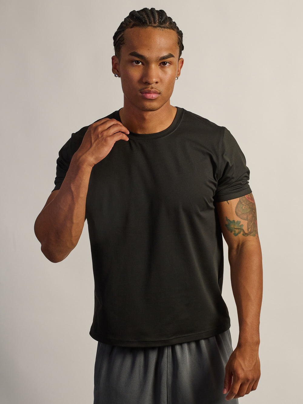 T-SHIRT KOLBY AMRAP - NOIR