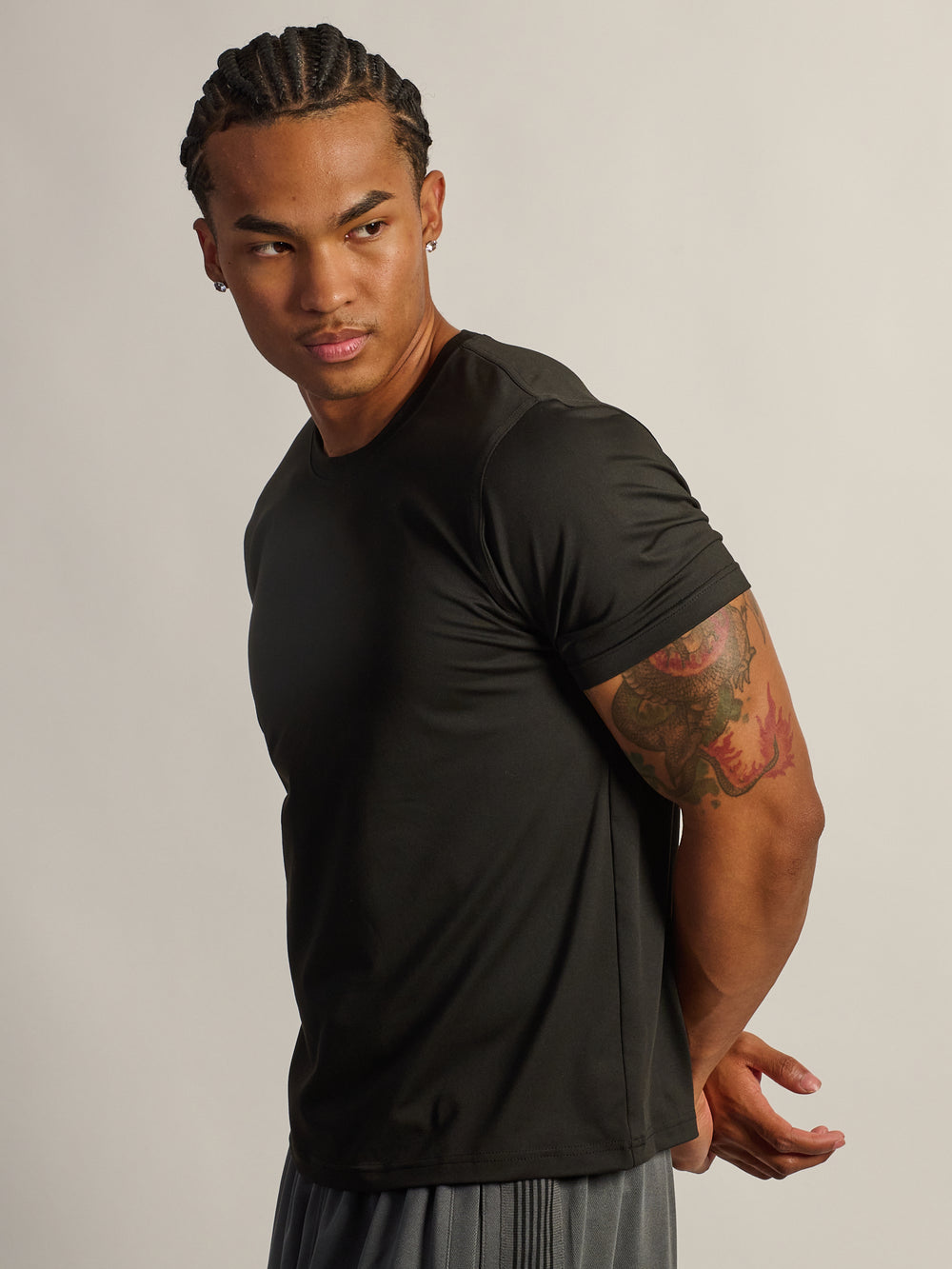 T-SHIRT KOLBY AMRAP - NOIR