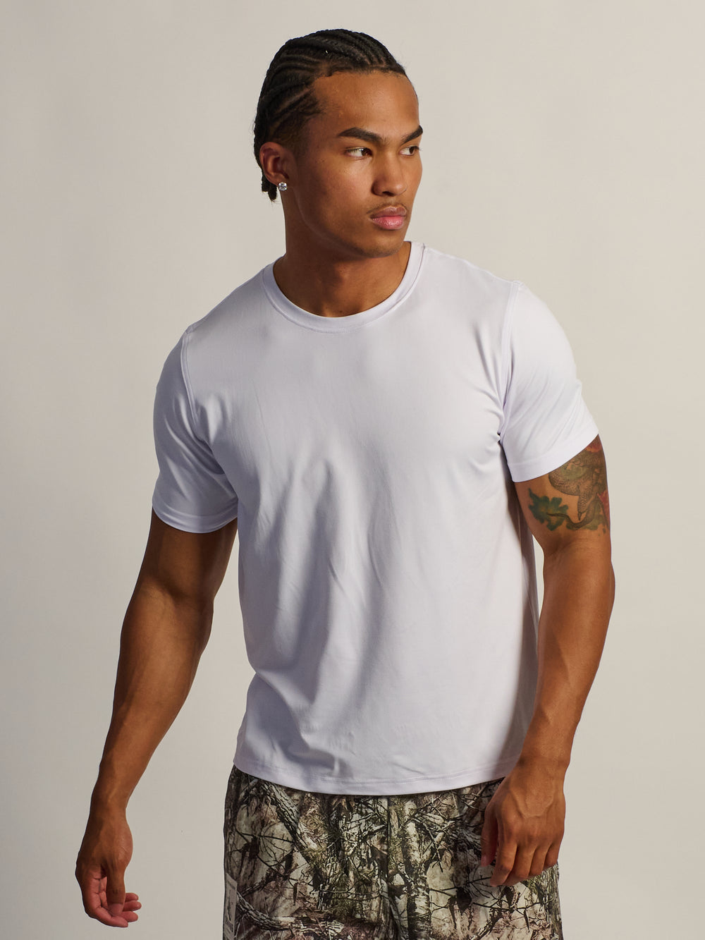 T-SHIRT KOLBY AMRAP - BLANC