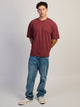 KOLBY KOLBY PREMIUM HEAVYWEIGHT T-SHIRT - BURGUNDY - Boathouse