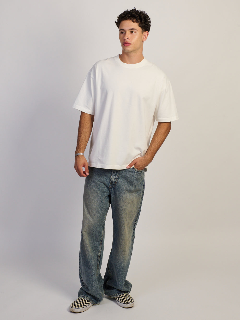 KOLBY PREMIUM HEAVYWEIGHT T-SHIRT - WHITE