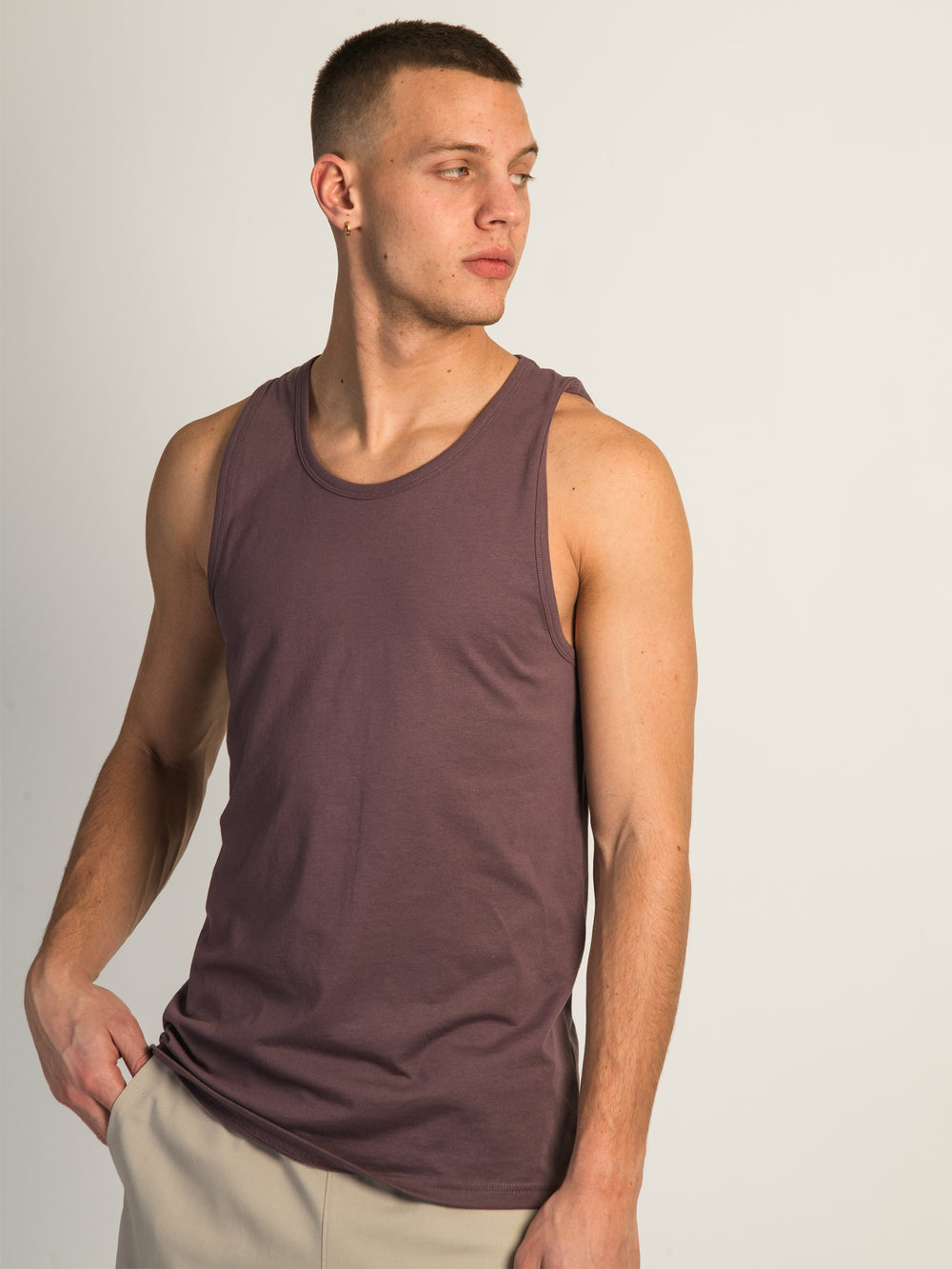 KOLBY ESSENTIAL TANK TOP - PURPLE