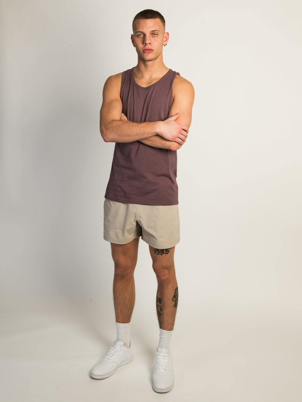 KOLBY ESSENTIAL TANK TOP - PURPLE
