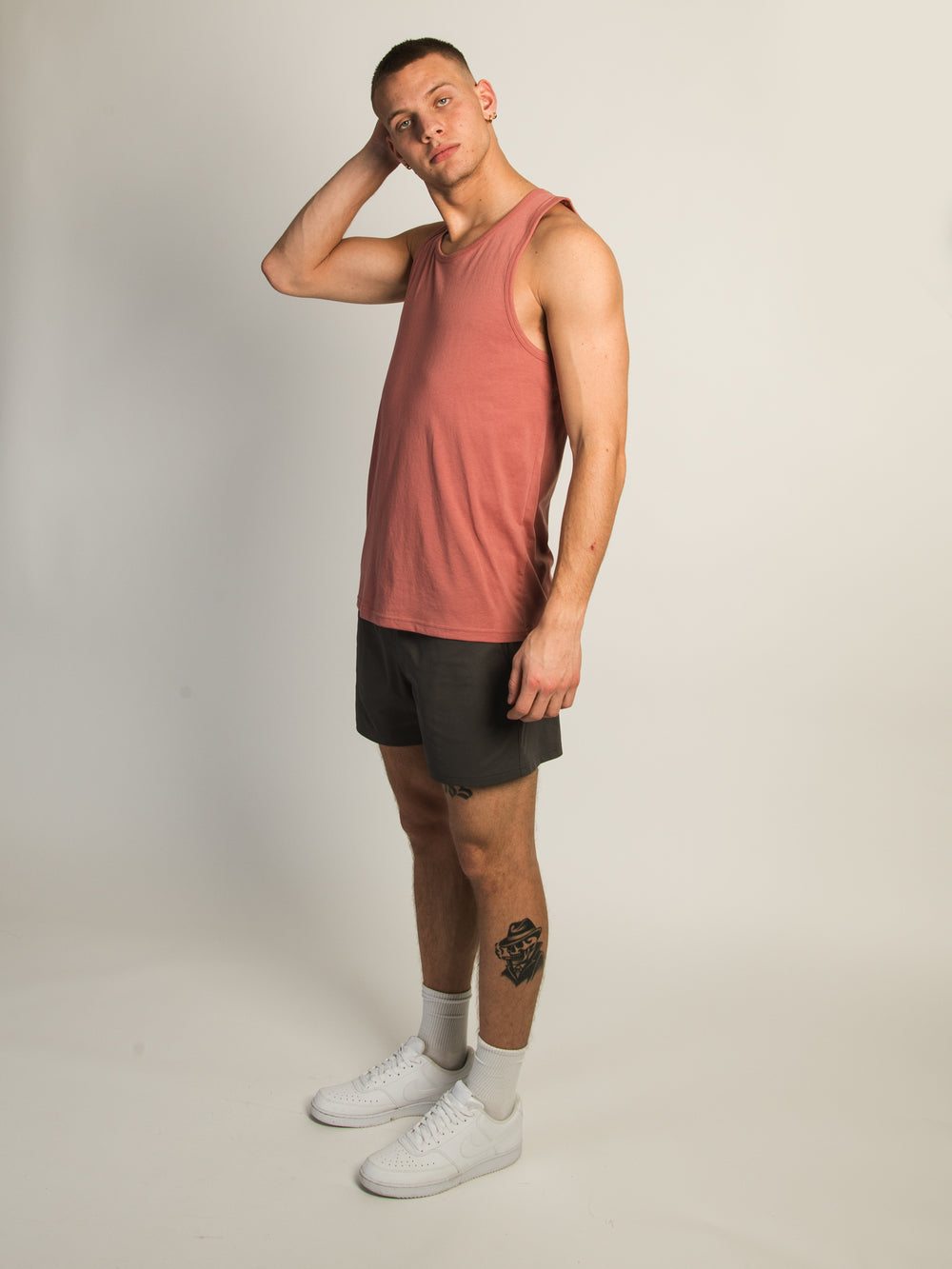 KOLBY ESSENTIAL TANK TOP - ROSE