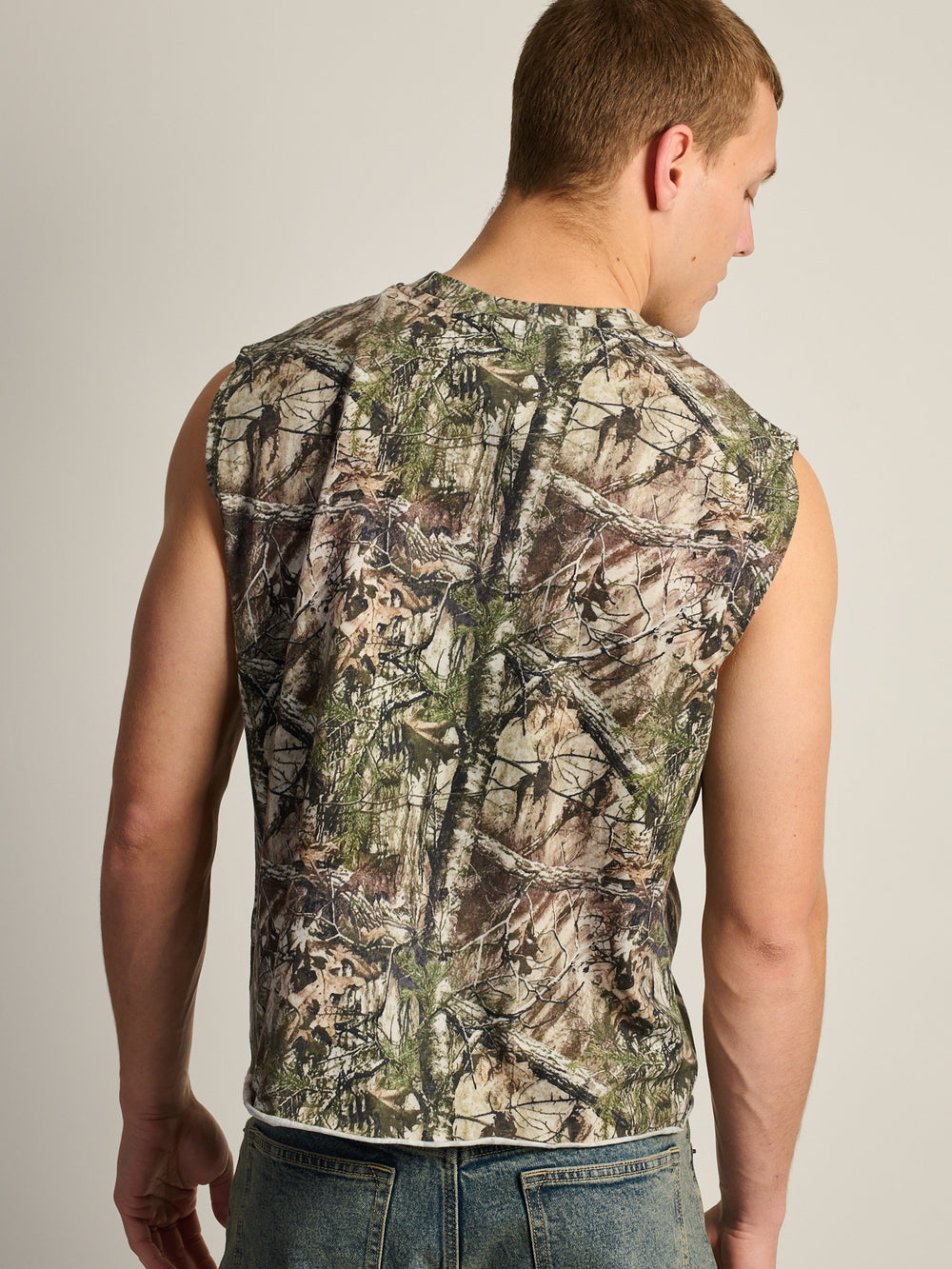 DÉBARDEUR MUSCLE COURT KOLBY -CAMO