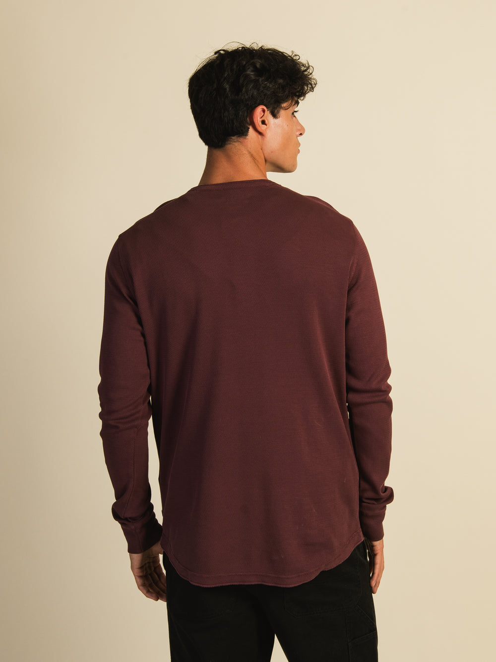 KOLBY GARMENT DYE HENLEY - CLEARANCE