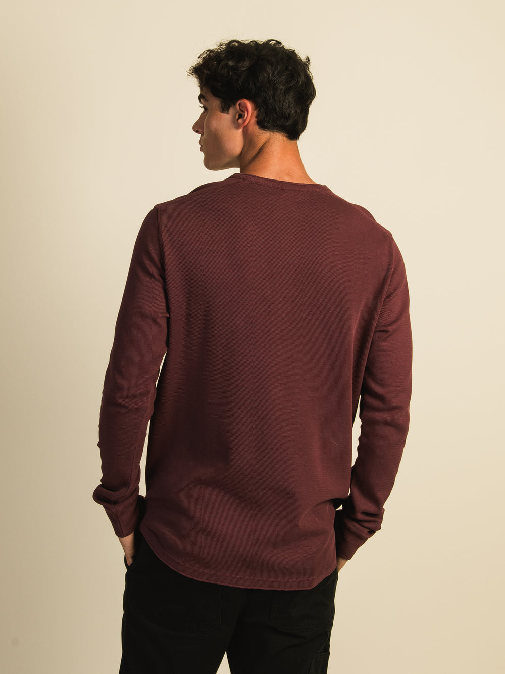 KOLBY GARMENT DYE HENLEY - CLEARANCE