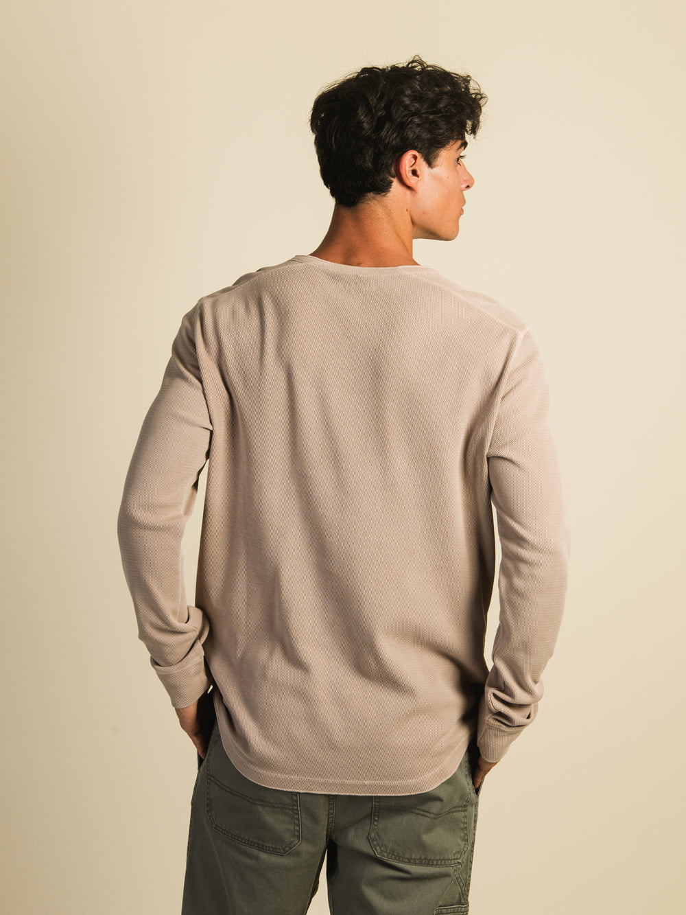 KOLBY GARMENT DYE HENLEY - CLEARANCE