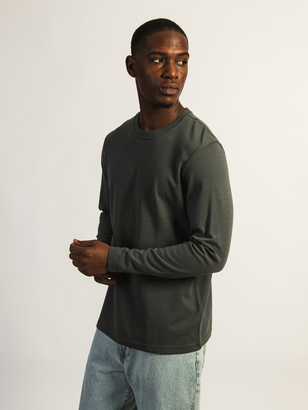 KOLBY KEEP COOL LONG SLEEVE SHIRT - GREEN