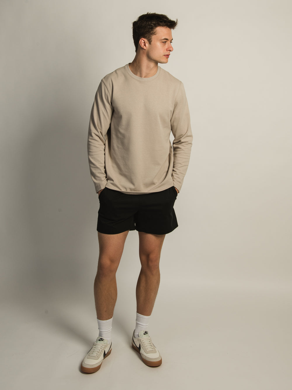 KOLBY KEEP COOL MANCHES LONGUES - PEBBLE