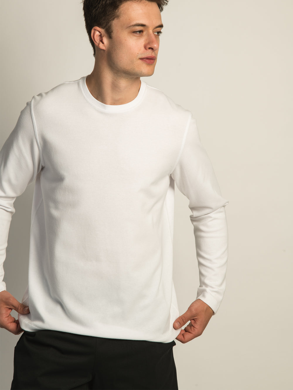 KOLBY KEEP COOL LONG SLEEVE - WHITE