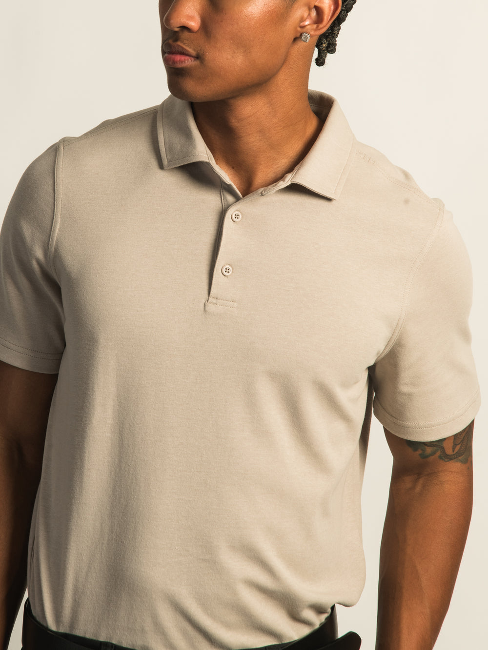 POLO KOLBY KEEP COOL – PEBBLE